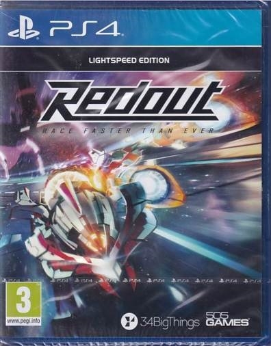 Redout - Lightspeed Edition  - PS4 - (AA Grade) (Genbrug)